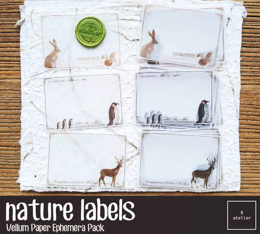 Nature Labels | Vellum Paper