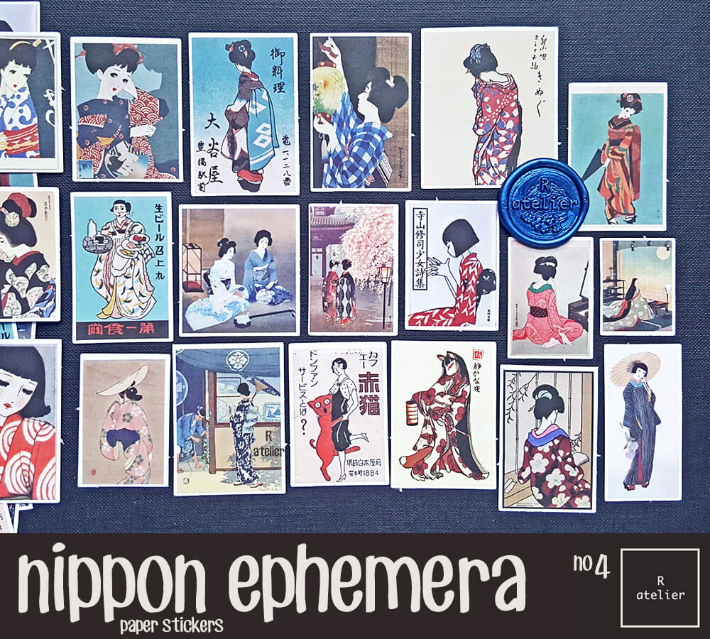 Nippon Ephemera Stickers