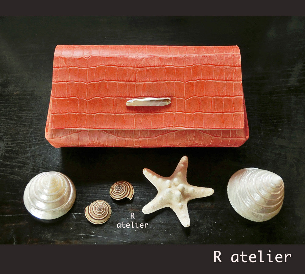 Handmade Leather Clutch Bag