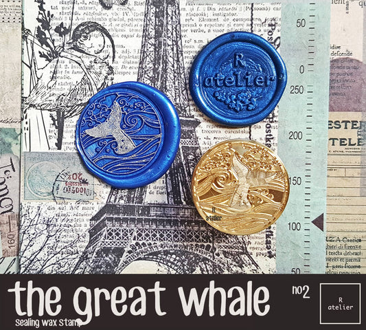 the great whale wax seal stamp