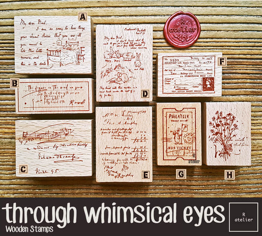 through whimiscal eyes | Stamps