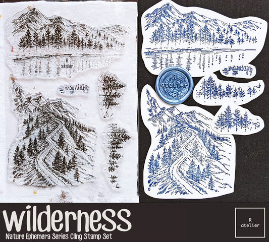 wilderness | Cling Stamps Set